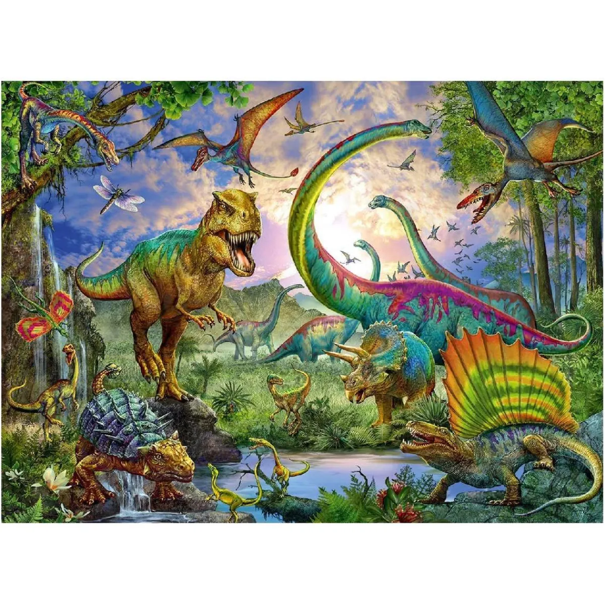 RAVENSBURGER IBÉRICA Juegos Y Puzzles*Ravensburger - En el reino de los gigantes - Puzzle 200 piezas XXL