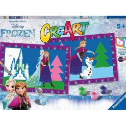 RAVENSBURGER IBÉRICA Arte Y Manualidades*Ravensburger - Frozen - Kit de pintura por números Frozen serie Junior ㅤ