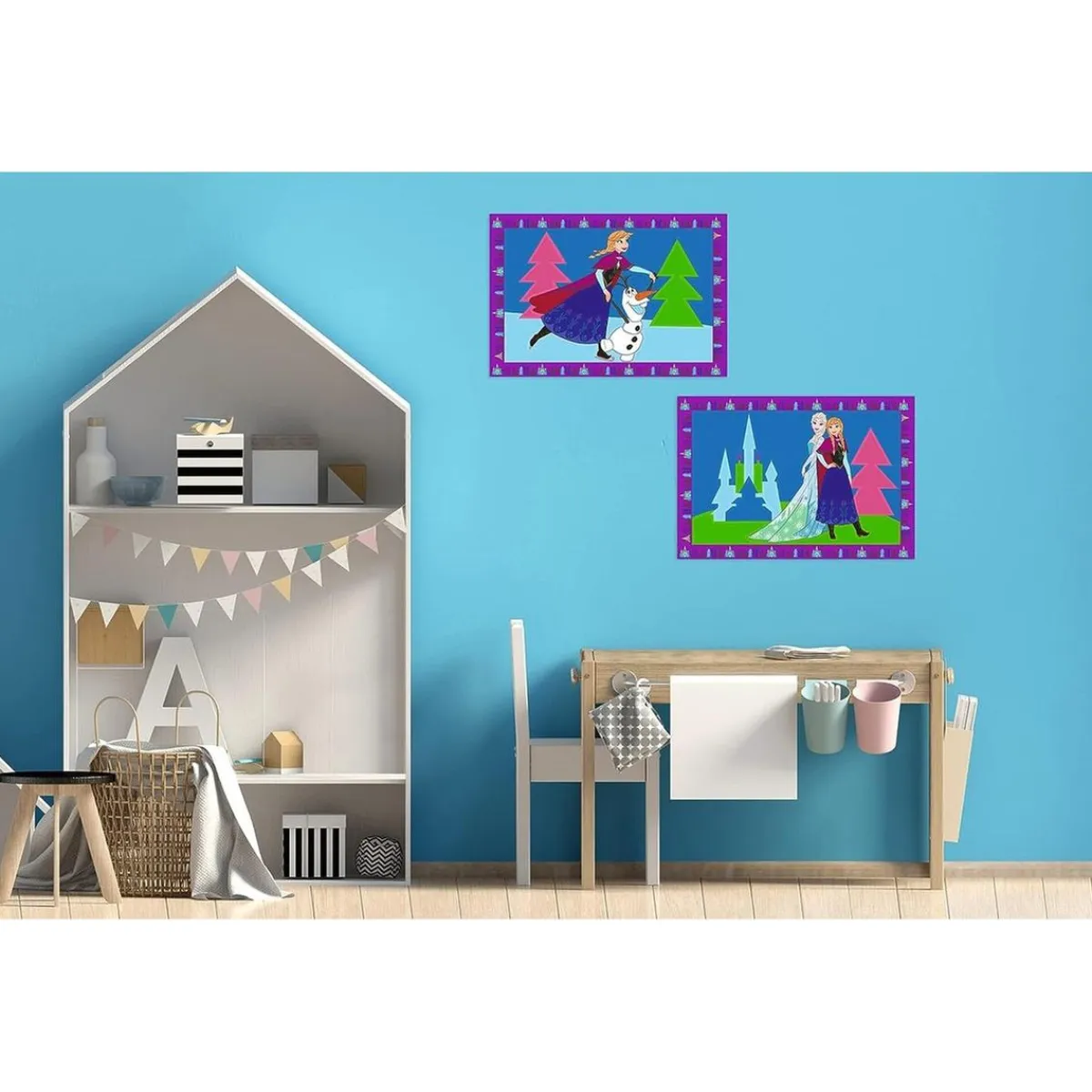 RAVENSBURGER IBÉRICA Arte Y Manualidades*Ravensburger - Frozen - Kit de pintura por números Frozen serie Junior ㅤ