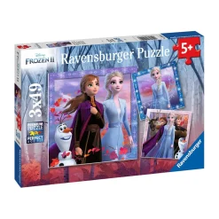 RAVENSBURGER Juegos Y Puzzles*- Frozen - Pack Puzzles 3x49 Piezas Frozen 2