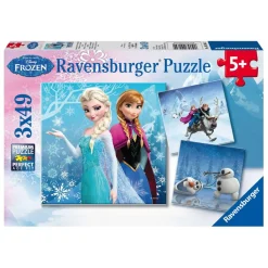 RAVENSBURGER IBÉRICA Juegos Y Puzzles*Ravensburger - Frozen - Pack 3 puzzles