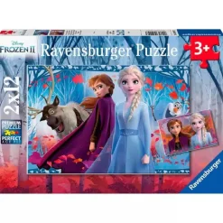 RAVENSBURGER IBÉRICA Juegos Y Puzzles*Ravensburger - Frozen - Puzzles 2x12 piezas Frozen 2
