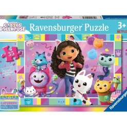 RAVENSBURGER IBÉRICA Juegos Y Puzzles*Ravensburger - Gabbys Dollhouse - Puzzle 35 piezas