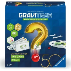 RAVENSBURGER IBÉRICA Steam*Ravensburger - Gravitrax The Game: Impact - 50° Triángulo Azul, Juego De Lógica, Pistas De Canicas, ㅤ