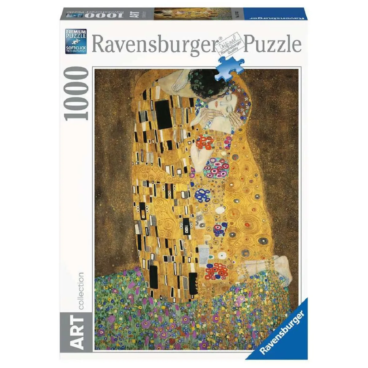 NATHAN Juegos Y Puzzles*Ravensburger - Gustav Klimt: El beso - Puzzle 1000 piezas