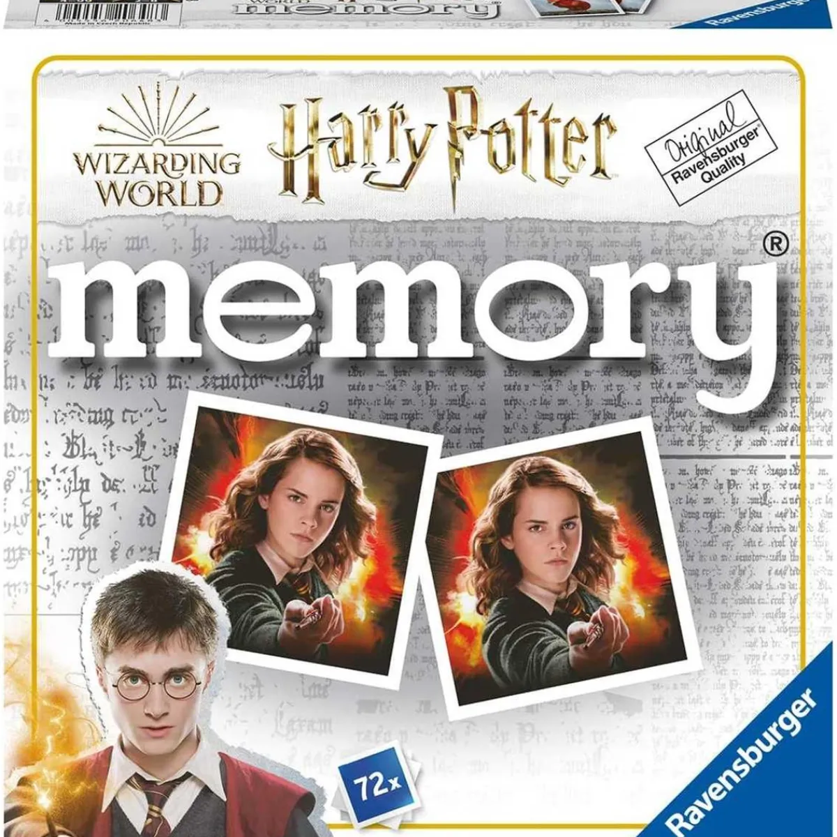 RAVENSBURGER IBÉRICA Friki Zone|Juegos Y Puzzles*Ravensburger - Harry Potter - Juego de memoria tipo Harry Potter, 72 tarjetas