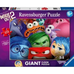 RAVENSBURGER IBÉRICA Juegos Y Puzzles*Ravensburger - Inside Out 2 - Puzzle 125 piezas gigante