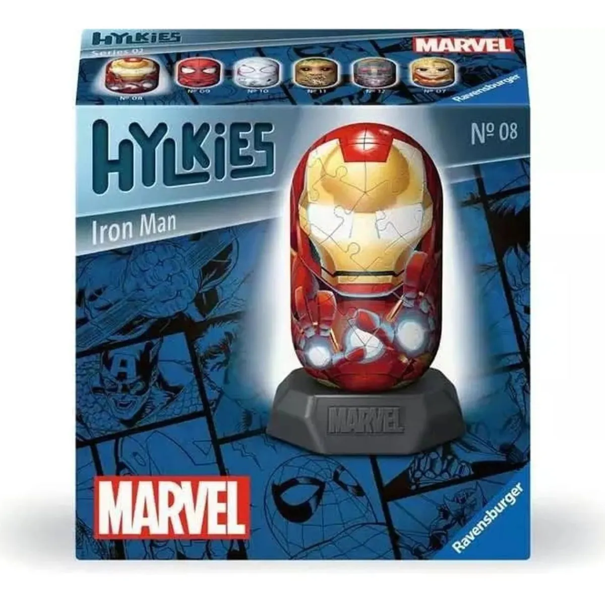 RAVENSBURGER IBÉRICA Juegos Y Puzzles*Ravensburger - Iron Man - 3D Puzzle Hylkies