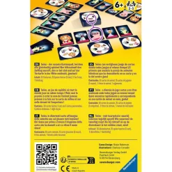 RAVENSBURGER IBÉRICA Friki Zone|Juegos Y Puzzles*Ravensburger - Juego de cartas Twins para 2-5 jugadores, versión de viaje ㅤ