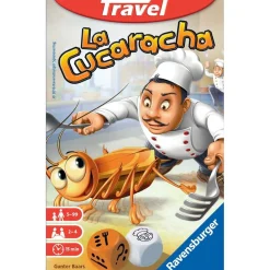 RAVENSBURGER IBÉRICA Friki Zone|Juegos Y Puzzles*Ravensburger - Juego de viaje La Cucaracha: diversión en movimiento ㅤ