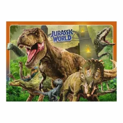 RAVENSBURGER IBÉRICA Juegos Y Puzzles*Ravensburger - Jurassic World - Pack 4 puzzles 100 piezas