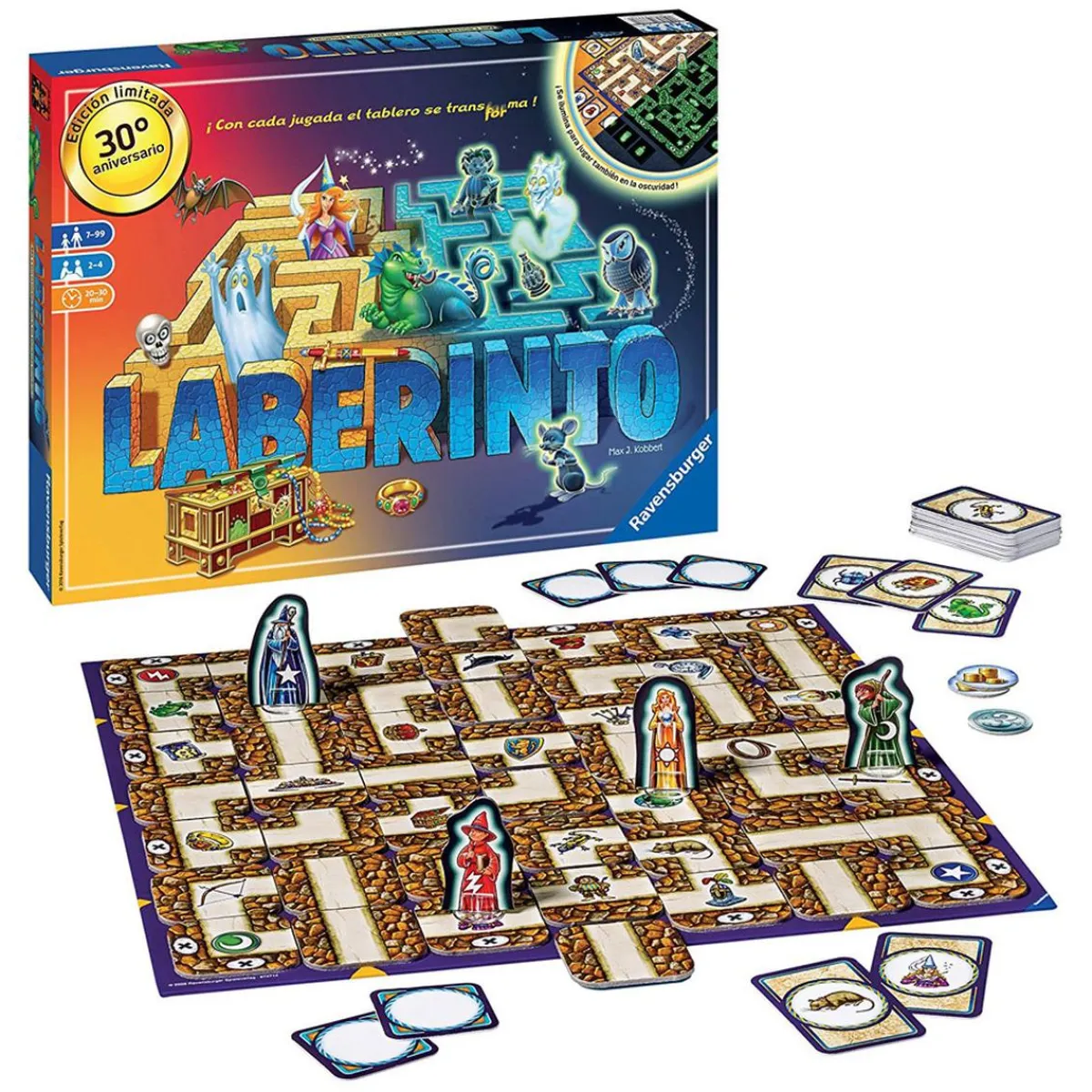 JEUX RAVENSBURGER Juegos Y Puzzles|Friki Zone*Ravensburger - Laberinto Family Glow in the Dark