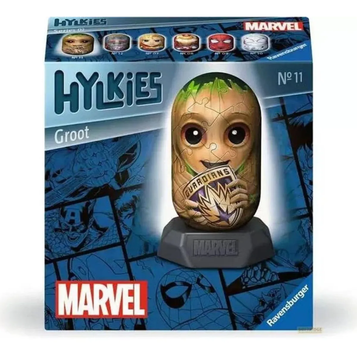 RAVENSBURGER IBÉRICA Juegos Y Puzzles*Ravensburger - Marvel 3D Puzzle Groot Hylkies