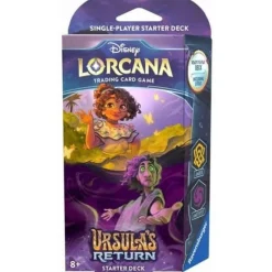 RAVENSBURGER IBÉRICA Juegos Y Puzzles|Friki Zone*Ravensburger - Mazo de inicio Disney Lorcana Úrsula regresa - (Varios modelos)