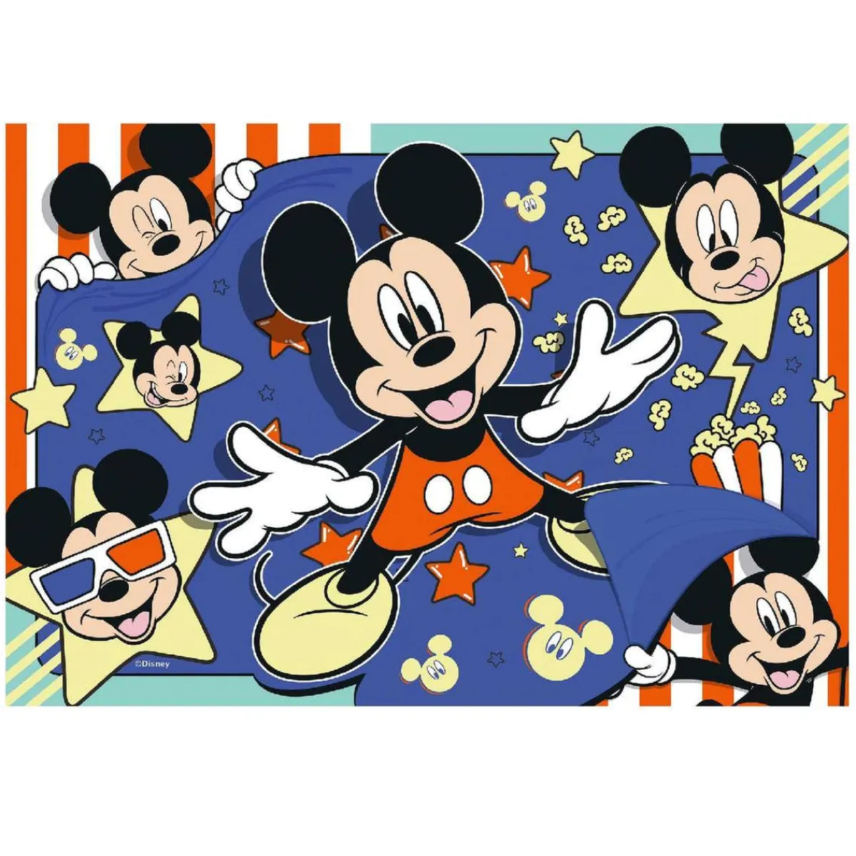 RAVENSBURGER IBÉRICA Juegos Y Puzzles*Ravensburger - Mickey Mouse - Pack 2 puzzles 24 piezas