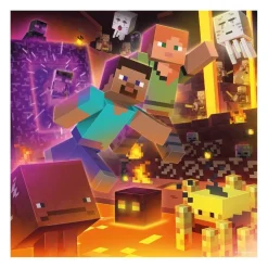 RAVENSBURGER IBÉRICA Juegos Y Puzzles*Ravensburger - Minecraft - Pack 3 puzzles 49 piezas