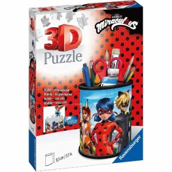 RAVENSBURGER IBÉRICA Juegos Y Puzzles*Ravensburger - Miraculous - Puzzle 3D Portalápices