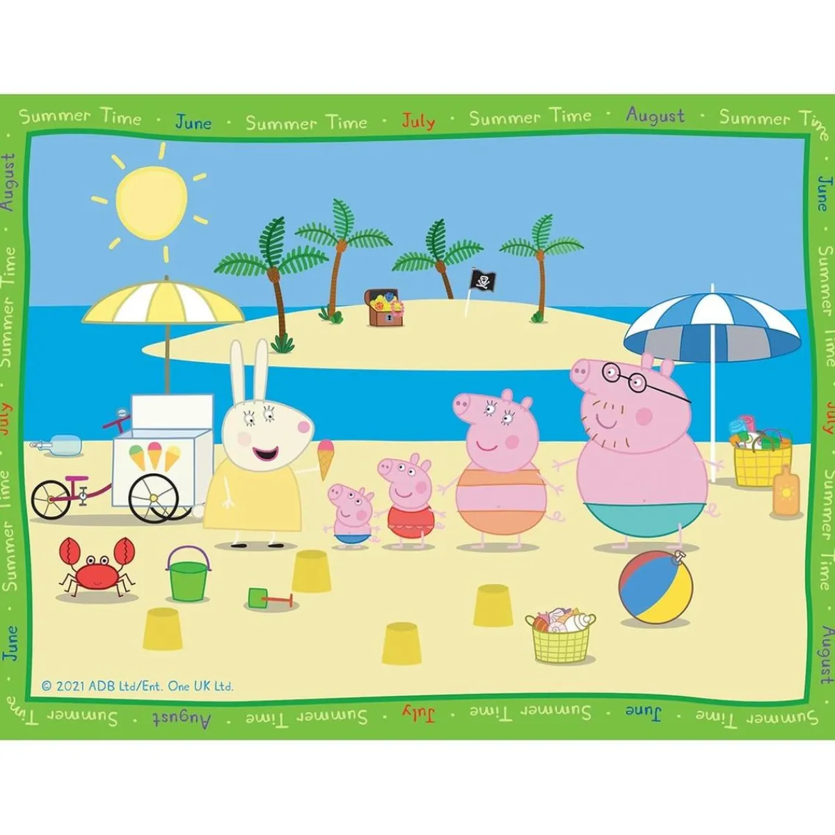 RAVENSBURGER Juegos Y Puzzles*- Peppa Pig - Puzzle 4 in a box