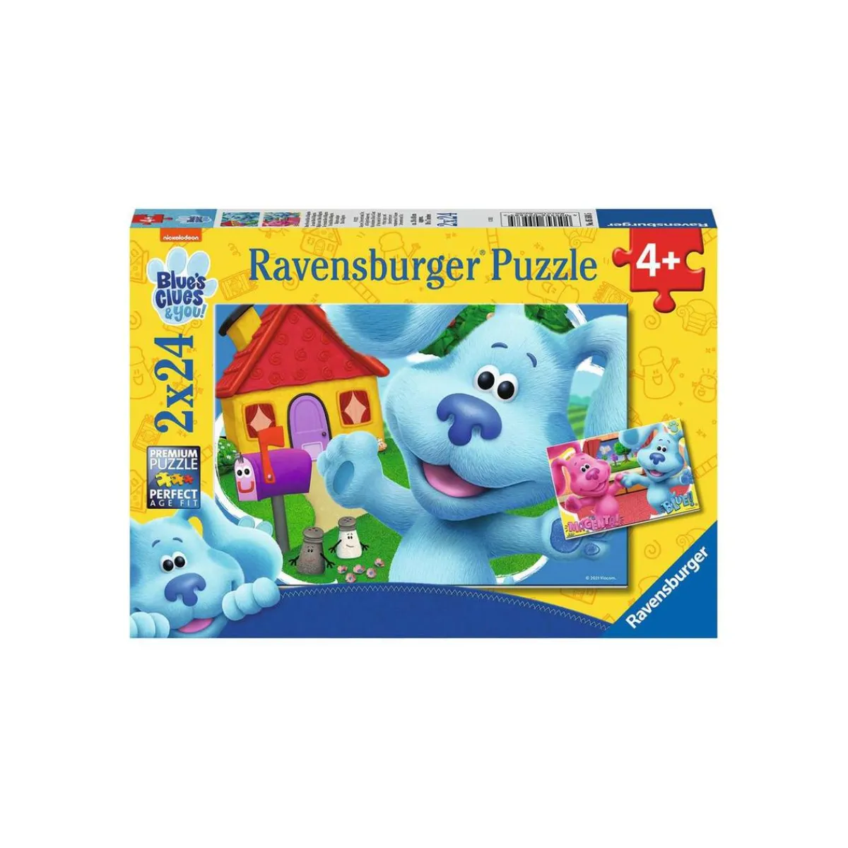 RAVENSBURGER IBÉRICA Juegos Y Puzzles*Ravensburger - Pistas de Blue y Tú - Puzzle 2x24 piezas