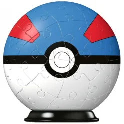 RAVENSBURGER IBÉRICA Juegos Y Puzzles*Ravensburger - Pokemon - Pokeball Classic Puzzle 3D (varios modelos)