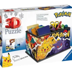 RAVENSBURGER IBÉRICA Juegos Y Puzzles*Ravensburger - Pokemon - Puzzle 3D Storage Box Pokémon Ravensburger ㅤ