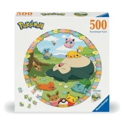 RAVENSBURGER IBÉRICA Juegos Y Puzzles*Ravensburger - Pokémon - Puzzle 500 piezas redondo