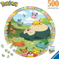 RAVENSBURGER IBÉRICA Juegos Y Puzzles*Ravensburger - Pokémon - Puzzle 500 piezas redondo