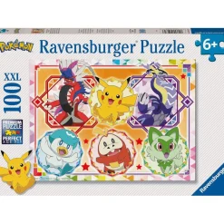 RAVENSBURGER IBÉRICA Juegos Y Puzzles*Ravensburger - Puzzle 100 piezas XXL Pokémon