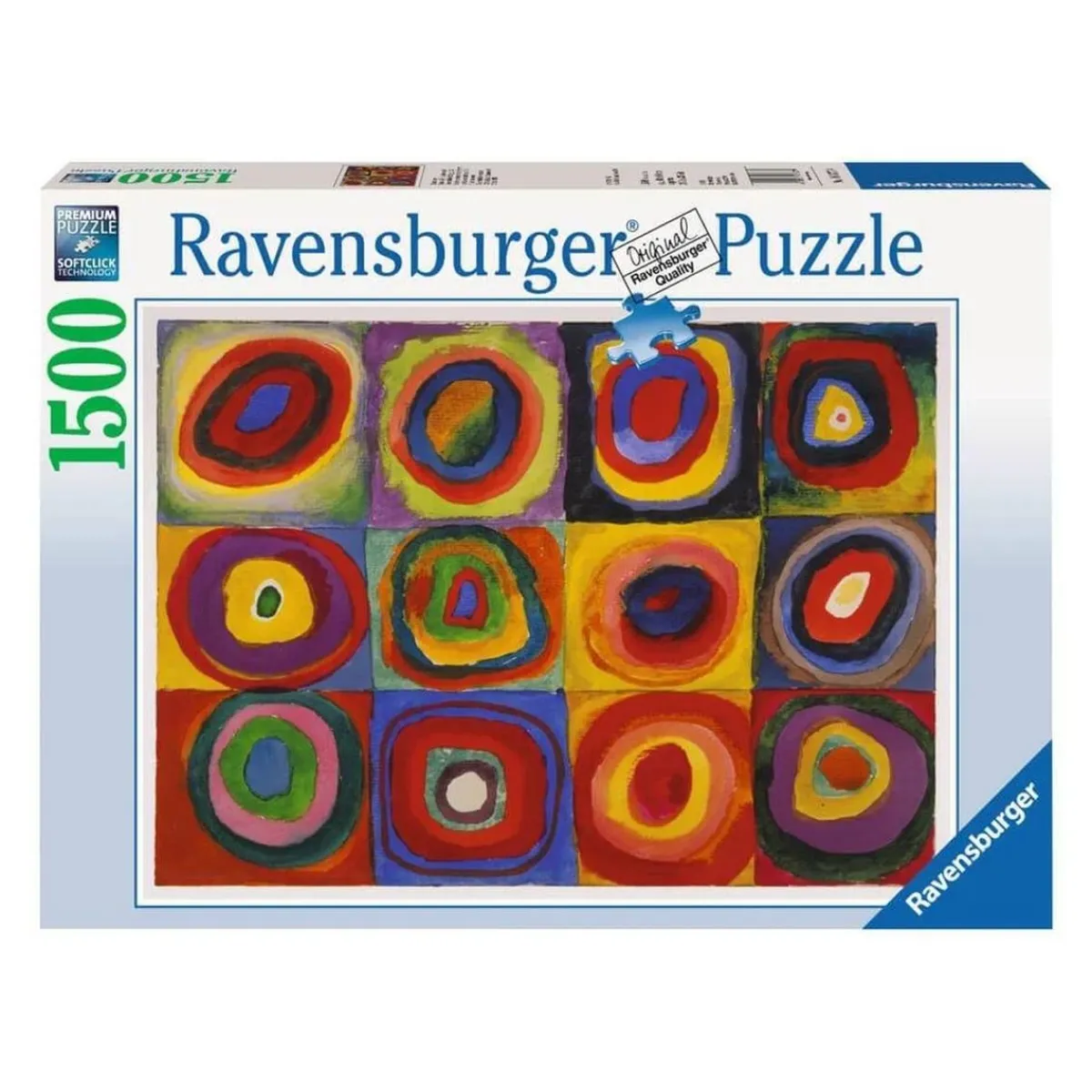 RAVENSBURGER IBÉRICA Juegos Y Puzzles*Ravensburger - Puzzle 1500 piezas Art - Kandinsky: Estudio color