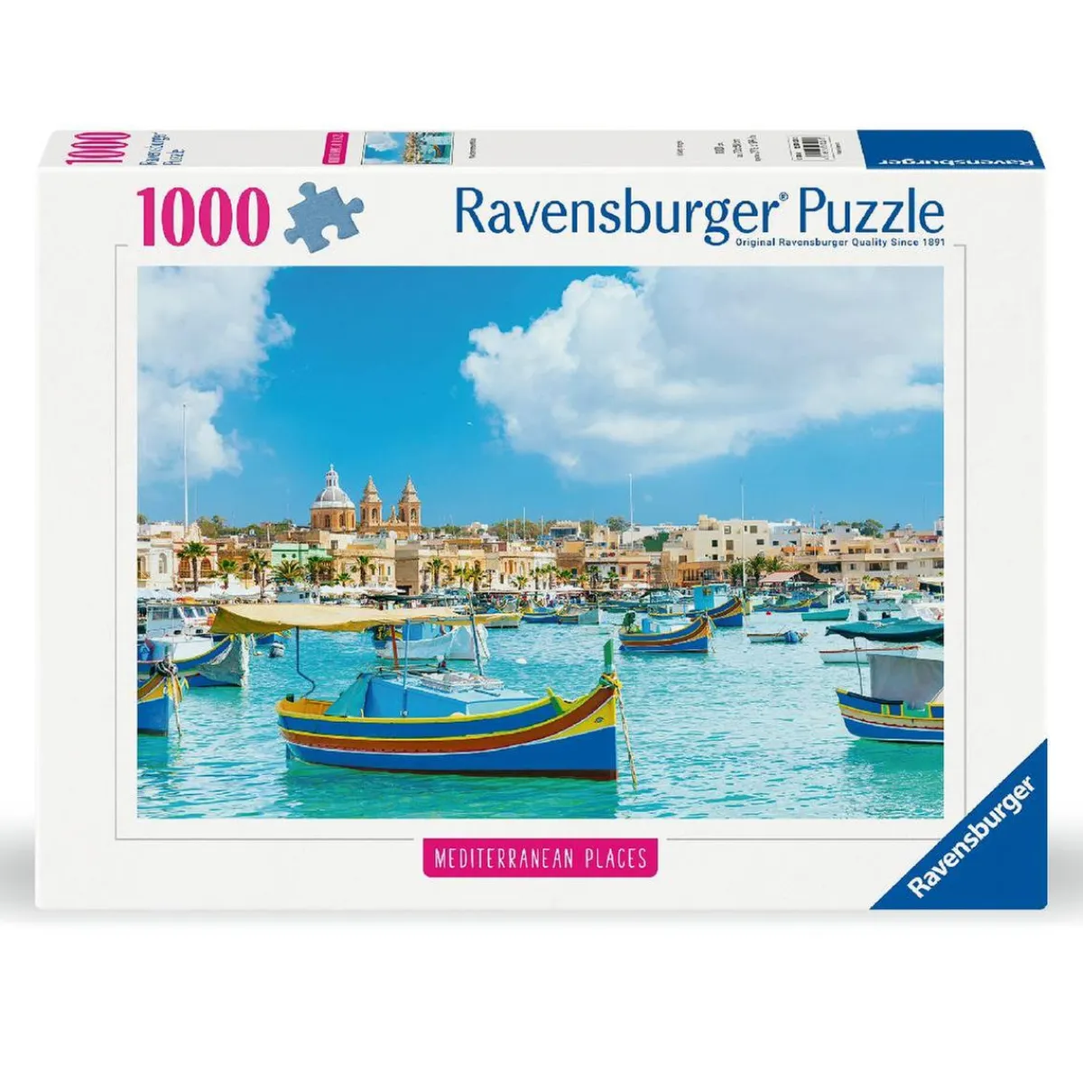 RAVENSBURGER IBÉRICA Juegos Y Puzzles*Ravensburger - Puzzle 1000 piezas Malta mediterránea
