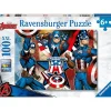 RAVENSBURGER IBÉRICA Juegos Y Puzzles*Ravensburger - Puzzle 100 piezas XXL Capitán América