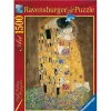 RAVENSBURGER IBÉRICA Juegos Y Puzzles*Ravensburger - Puzzle 1500 piezas: El beso de Klimt, arte y calidad ㅤ