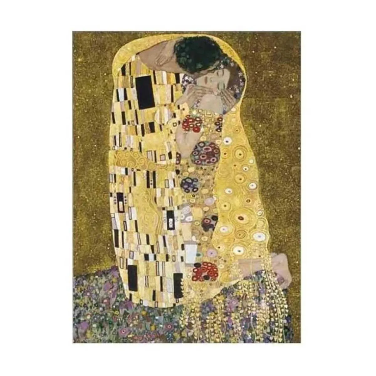 RAVENSBURGER IBÉRICA Juegos Y Puzzles*Ravensburger - Puzzle 1500 piezas: El beso de Klimt, arte y calidad ㅤ