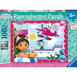 RAVENSBURGER IBÉRICA Juegos Y Puzzles*Ravensburger - Puzzle 100 piezas XXL Gabby's Dollhouse