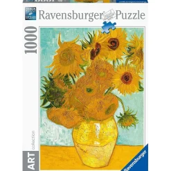 RAVENSBURGER IBÉRICA Juegos Y Puzzles*Ravensburger - Puzzle 1000 piezas Art - Van Gogh: Los Girasoles