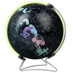 EPOCH PARA IMAGINAR S.L. Juegos Y Puzzles*Ravensburger - Puzzle 3D Globo Estrellas Glow in the dark 180 piezas ㅤ