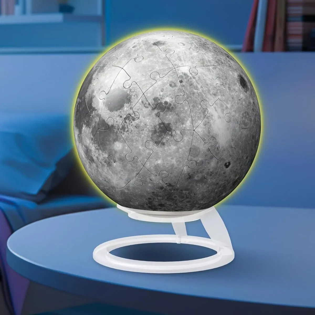 RAVENSBURGER IBÉRICA Juegos Y Puzzles*Ravensburger - Puzzle 3D luna que brilla en la oscuridad