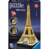 RAVENSBURGER IBÉRICA Juegos Y Puzzles*Ravensburger - Puzzle 3D Torre Eiffel Night Edition