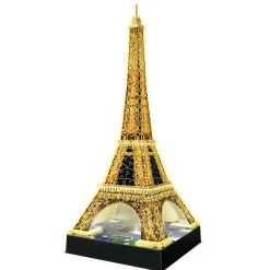 RAVENSBURGER IBÉRICA Juegos Y Puzzles*Ravensburger - Puzzle 3D Torre Eiffel Night Edition