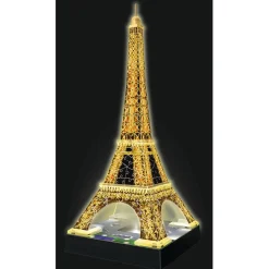 RAVENSBURGER IBÉRICA Juegos Y Puzzles*Ravensburger - Puzzle 3D Torre Eiffel Night Edition
