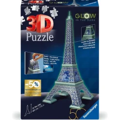 RAVENSBURGER IBÉRICA Juegos Y Puzzles*Ravensburger - Puzzle 3D Torre Eiffel