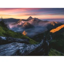 RAVENSBURGER IBÉRICA Juegos Y Puzzles*Ravensburger - Puzzle de 1000 piezas, Monte Bromo, Indonesia - Colección Paisajes ㅤ