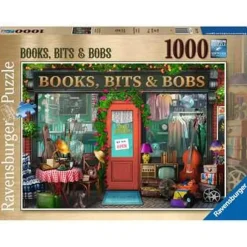 RAVENSBURGER IBÉRICA Juegos Y Puzzles*Ravensburger - Puzzle de libros, música y fantasía, 1000 piezas, ciudad ㅤ