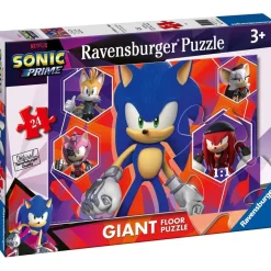 RAVENSBURGER IBÉRICA Juegos Y Puzzles*Ravensburger - Puzzle Gigante de Suelo 24 piezas Sonic the Hedgehog