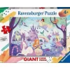 RAVENSBURGER IBÉRICA Juegos Y Puzzles*Ravensburger - Puzzle gigante de suelo con 24 piezas: unicornios y Spiderman ㅤ