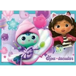 RAVENSBURGER IBÉRICA Juegos Y Puzzles*Ravensburger - Puzzle infantil colección Gabby's Dollhouse, 2 x 12 piezas ㅤ