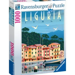 RAVENSBURGER IBÉRICA Juegos Y Puzzles*Ravensburger - Puzzle Italia Postal de Liguria 1000 piezas ㅤ