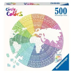RAVENSBURGER IBÉRICA Juegos Y Puzzles*Ravensburger - Puzzle Mandala Circle of colors 500 pzs