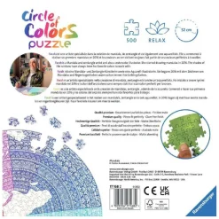 RAVENSBURGER IBÉRICA Juegos Y Puzzles*Ravensburger - Puzzle Mandala Circle of colors 500 pzs