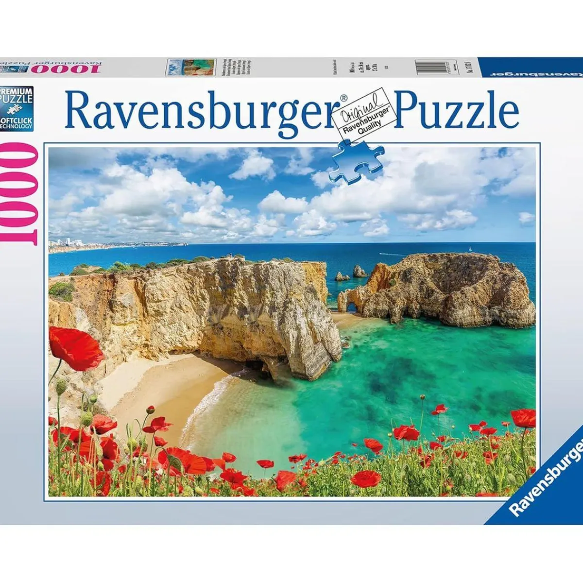 RAVENSBURGER IBÉRICA Juegos Y Puzzles*Ravensburger - Puzzle Paisajes del Algarve 1000 Piezas ㅤ